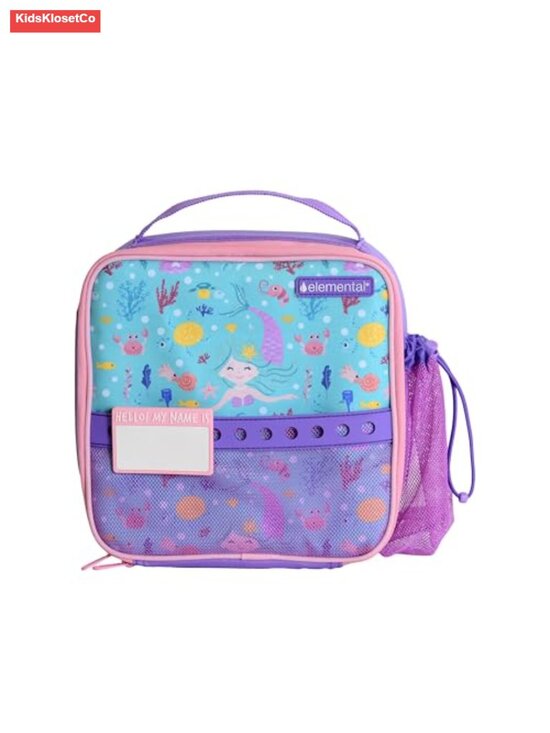 Other - Kids Insulated Lunch Bag with Water Bottle Pocket